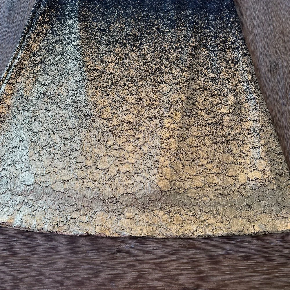 Blueberi Boulevard Black and Gold Lace Kids Dress size 12 - Picture 3 of 12